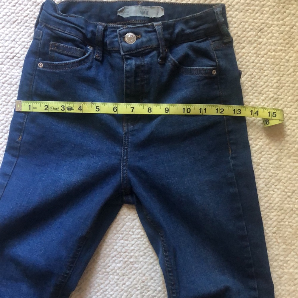 TOPSHOP High Rise Skinny Jeans🌼 - Picture 6 of 8